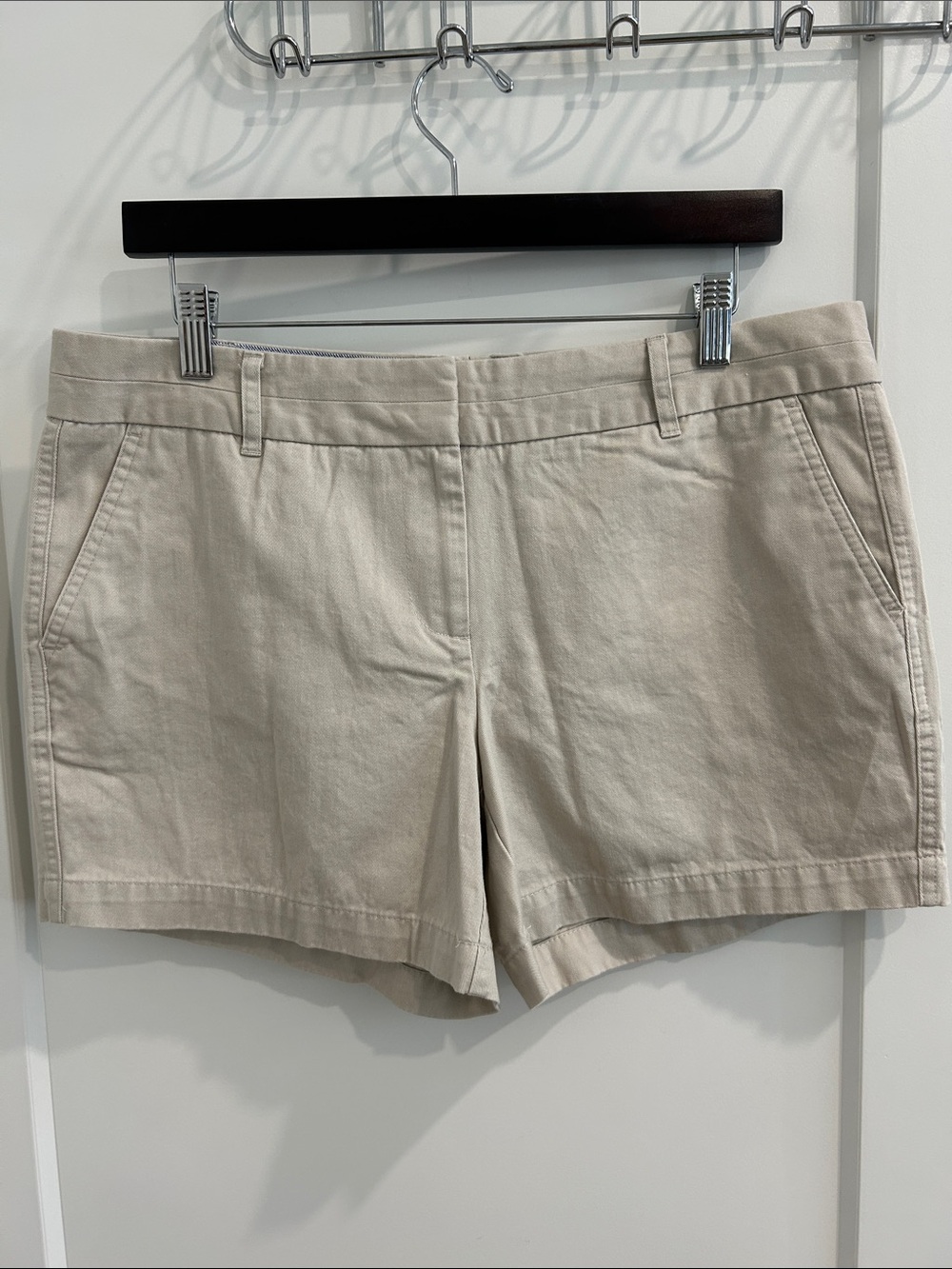 Counterparts Chino Khaki Beige 100% Cotton Shorts |Size 10 - Picture 1 of 8